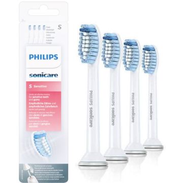 Philips Sonicare S Sensitive Standard Ersatzbürsten HX6054/07 (4 Stk.) 